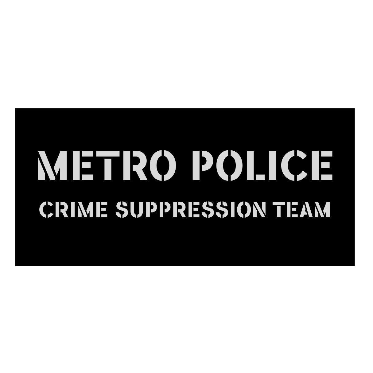Metro Police Patch